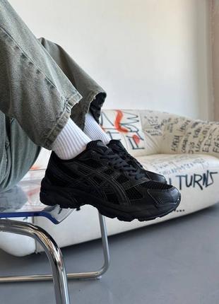 Жіночі кросівки asics gel-1130 black graphite grey асікс чорного кольору2 фото