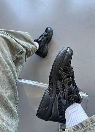 Жіночі кросівки asics gel-1130 black graphite grey асікс чорного кольору4 фото