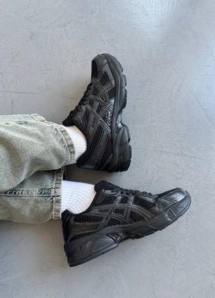 Жіночі кросівки asics gel-1130 black graphite grey асікс чорного кольору3 фото