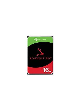 Накопичувач hdd sata 16.0tb seagate ironwolf pro 7200rpm 256mb (st16000nt001)