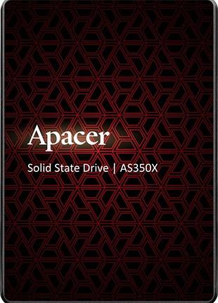 Накопичувач ssd 1tb apacer as350x 2.5" sataiii 3d tlc (ap1tbas350xr-1)