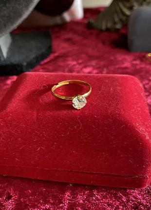 🇺🇸american vintage.вінтажне кільце  з кристалом.
