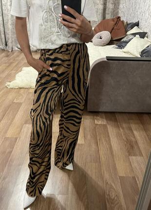 Штаны, брюки,, брюки палаццо zara