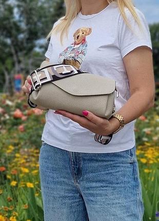 Сумка virginia conti італія. натуральна шкіра.