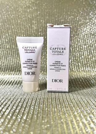 Крем против морщин dior capture totale firming & wrinkle-correcting creme 5 мл