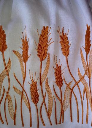 Платье с колышками косышки вышиты вышитая рубашка вышиванка для девочки платье на 1 сентября