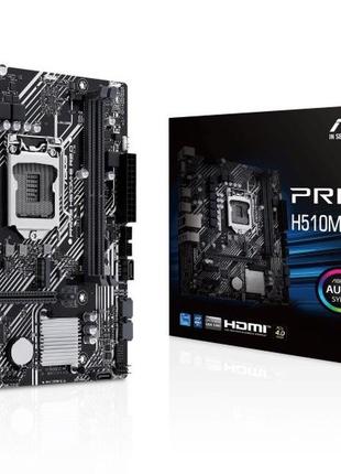 Материнська плата asus prime h510m-e r2.0 socket 1200