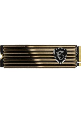 Накопичувач ssd 2tb msi spatium m480 pro hs m.2 2280 pcie 4.0 x4 nvme 3d nand tlc (s78-440q620-p83)1 фото