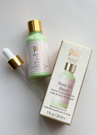 Смесь на основе розового масла pixi beauty rose oil blend