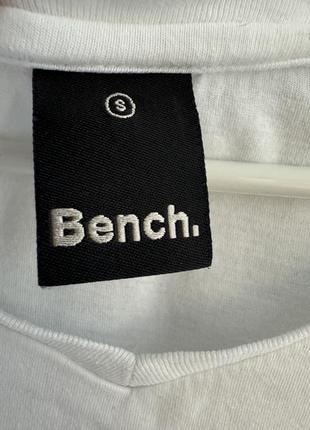 Белоснежная футболка bench7 фото