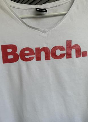 Белоснежная футболка bench4 фото