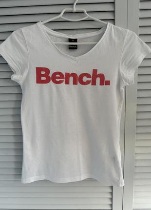 Белоснежная футболка bench5 фото