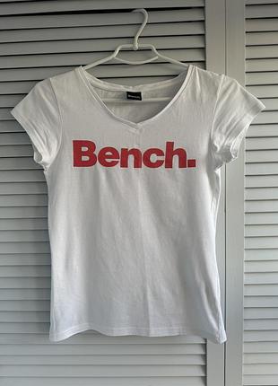 Белоснежная футболка bench9 фото