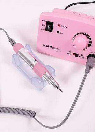 Машинка фрезер beauty nail dm 8-1 /211 с педалью для педикюра и маникюра, 4 насадок