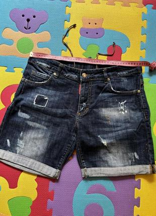 Джинсовые шорты dsquared