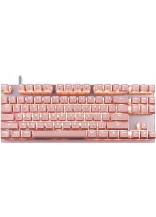 Клавіатура бездротова motospeed gk82 outemu red pink (mtgk82pmr)