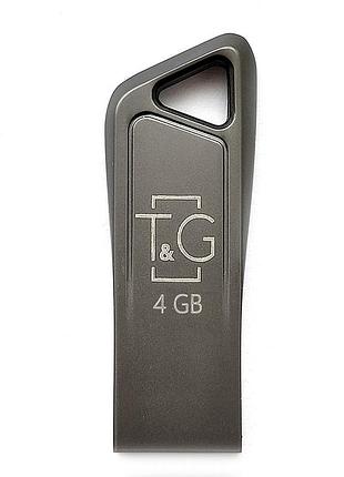 Флеш-накопичувач usb 4gb t&g 114 metal series (tg114-4g)