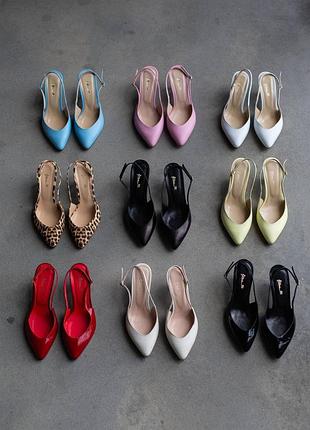 Туфлі слінгбеки nina❤️mi