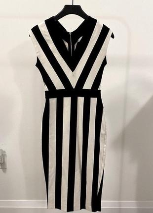 Сукня, плаття, міді, смужка, h&m