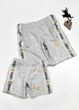 Шорты с лампасами adidas (оригинал) 9-12 месяцев