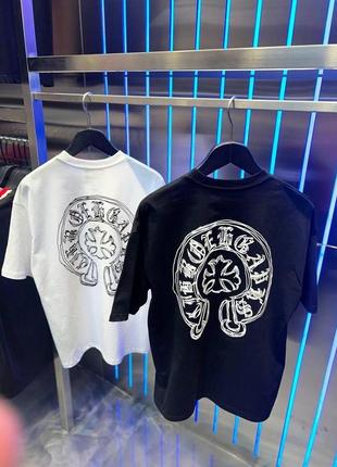 Футболка chrome hearts мужская2 фото