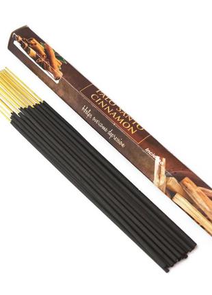 Ароматические палочки raj palo santo cinnamon (шестигранник) пало санто корица , благовония