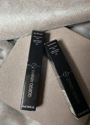 Блеск для губ armani lip maestro cedar