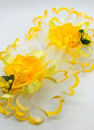 Школьные бантики нарядные бантики для первоклашки бантики для девочки под вышиванку