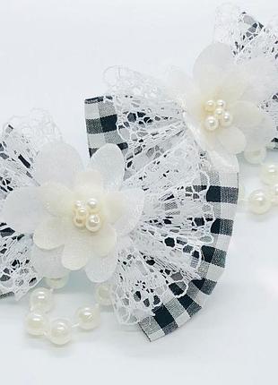 Банты школьные бант для волос в школу бант для девочки нарядный