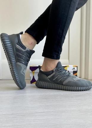 Кросівки adidas ultraboost, хаки, беговые, сетка5 фото