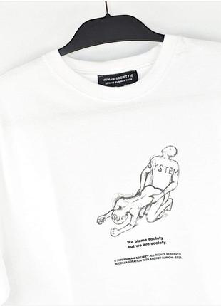 Human society футболка, авторський малюнок тату-майстра a.surich