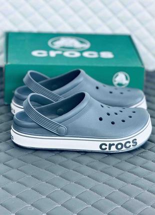 Crocs Delivers grey кроксы мужские серые кроксы