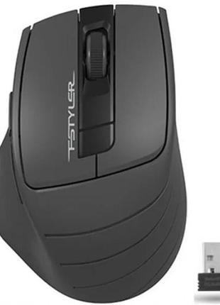 Миша бездротова a4tech fg30 black/grey