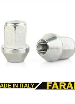 Гайка колесная 1/2"-20 цинк под 19 ключ. цена за комплект 20 шт.