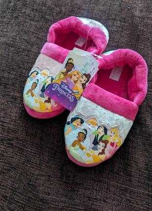 Новые тапочки принцесы disney