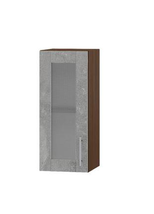 Кухонный модуль витрина эверест оптима вв01-300 бетон 30х30х72 см (dtm-3339)