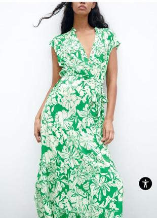 Сукня плаття платтячко міді зара zara s
