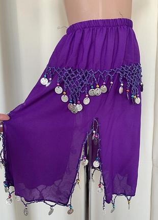 Юбка поистине для танцев с монетками