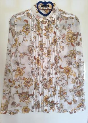 Котонова невагома сорочка massimo dutti