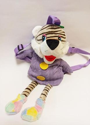 Игрушка рюкзак детский тигр 45 см