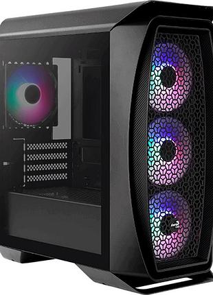 Корпус aerocool aero one mini frost-g-bk-v1 (accs-pb18043.11) black без бж