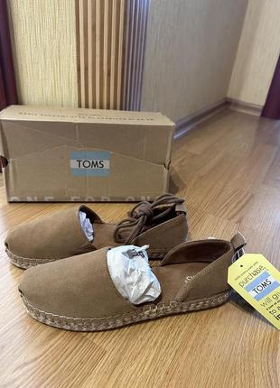 Toms эспадрильи оригинал р. 39 новые