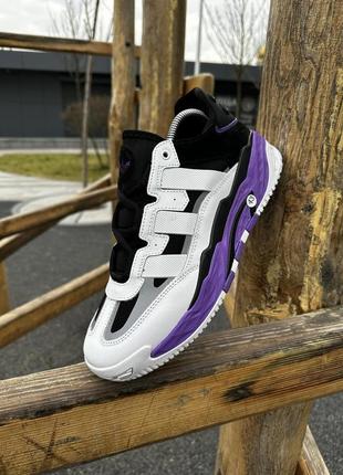 Кросівки adidas niteball, фіолетові7 фото