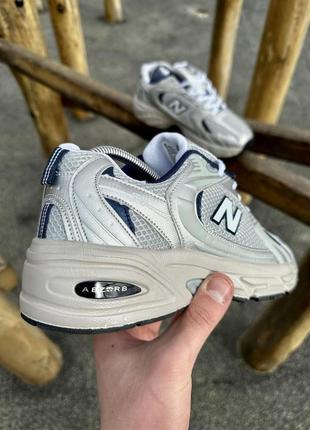 Кросівки new balance 530 (silver & cream)7 фото