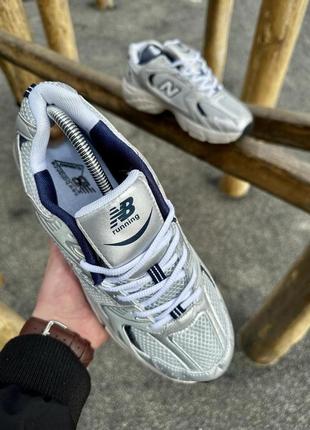 Кросівки new balance 530 (silver & cream)8 фото