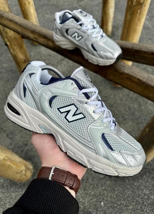 Кросівки new balance 530 (silver & cream)5 фото