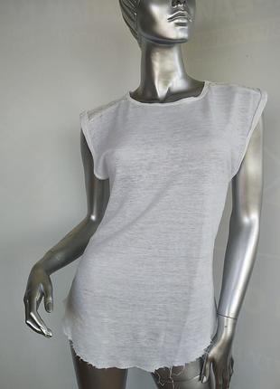 Футболка,майка maje льон