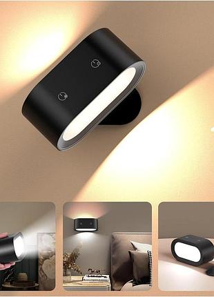 Wanfei внутрішній настінний світильник, світлодіодний настінний світильник з акумулятором, настінний світильник