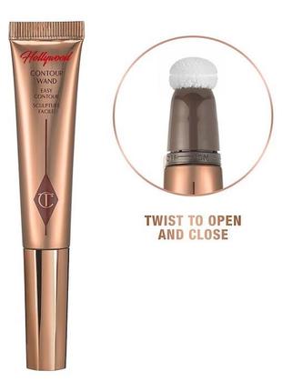 Charlotte tilbury hollywood contour wand light to medium кремовый контур