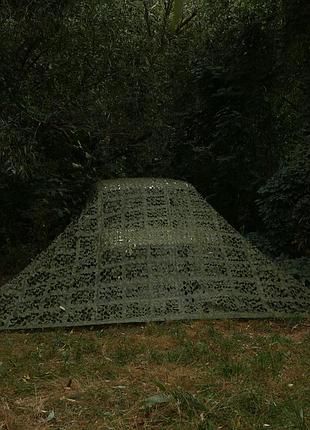 Сетка маскировочная тактическая военная маскирующая для маскировки техники militex...